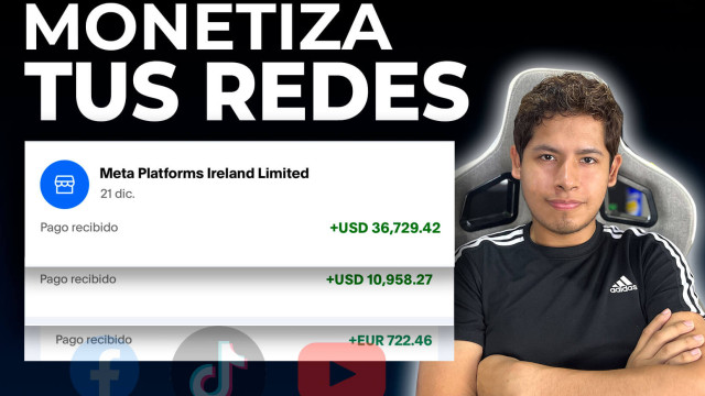 Monetización de Redes Sociales Plan Mensual